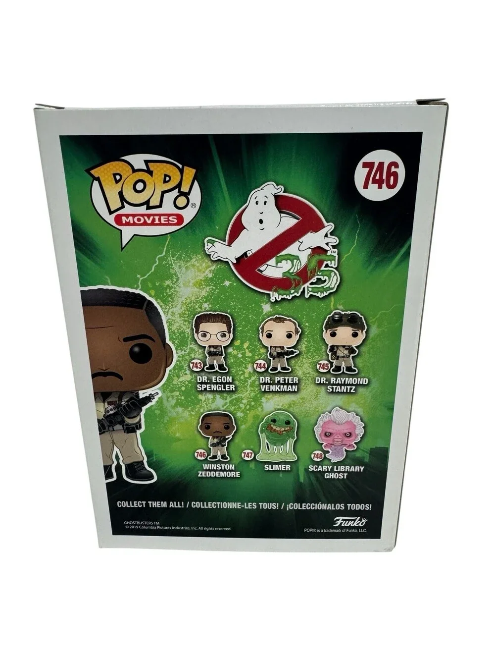 Funko POP! Movies: Ghostbusters Winston Zeddemore #746 Vinyl Figure -New